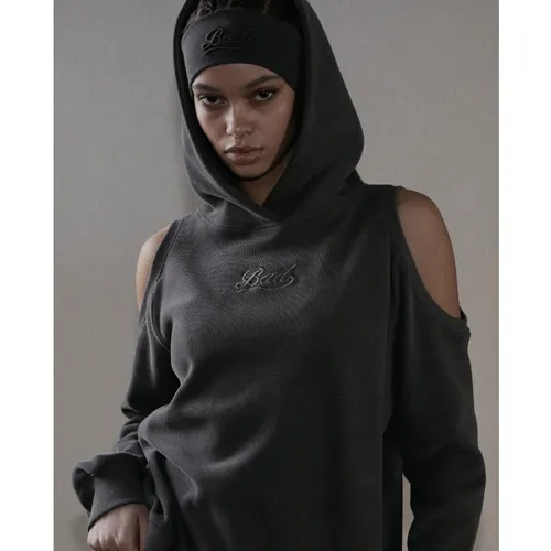 BADBLOOD  |Unisex Street Style Long Sleeves Logo Hoodies & Sweatshirts