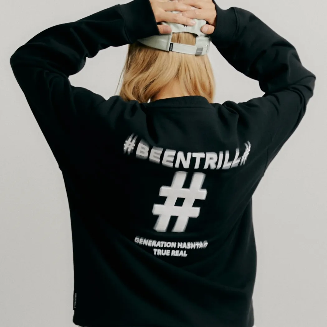 BEEN TRILL  |Unisex Street Style Cotton Logo Hoodies & Sweatshirts