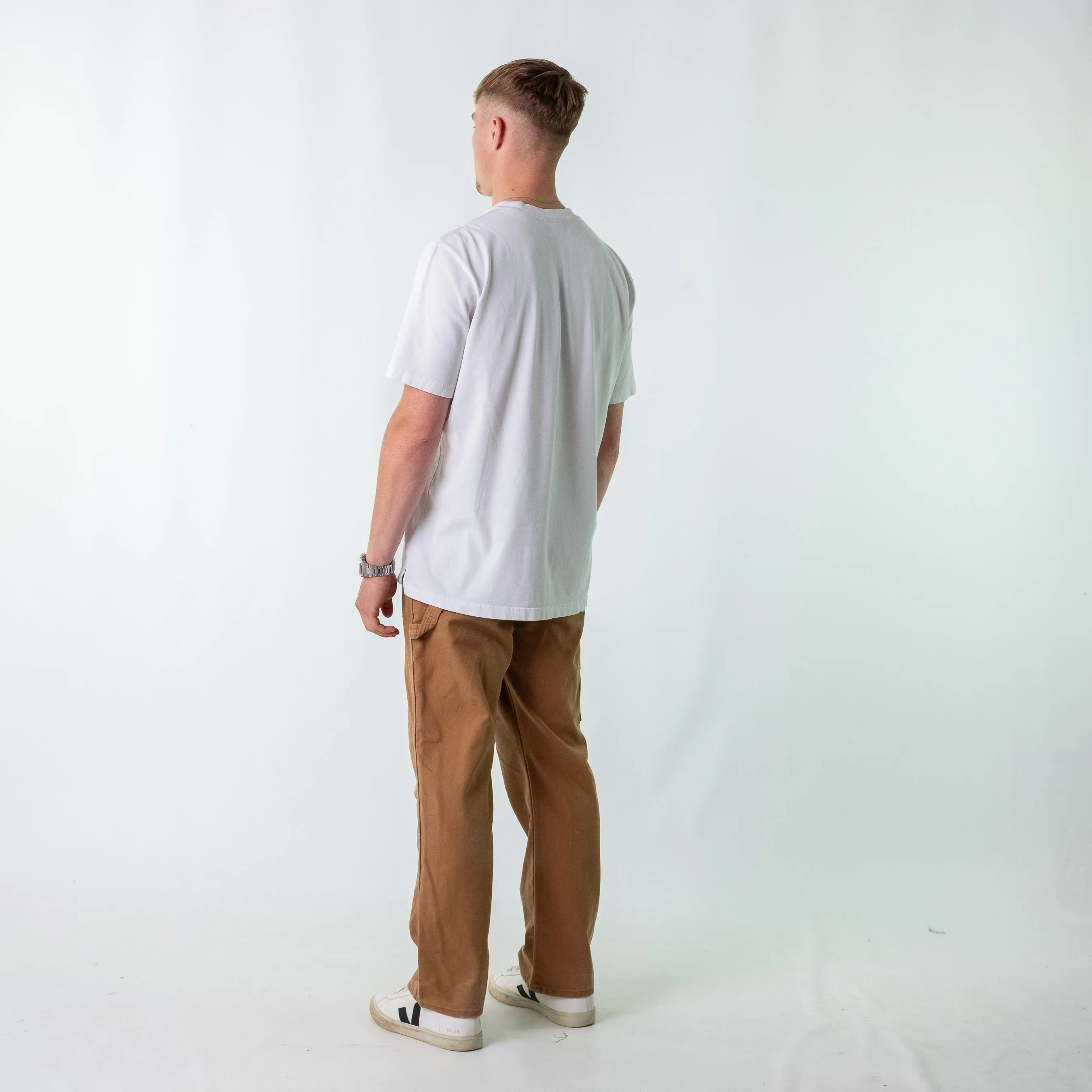 Brown y2ks Dickies Canvas Carpenter Jeans Baggy Pants (38x30)