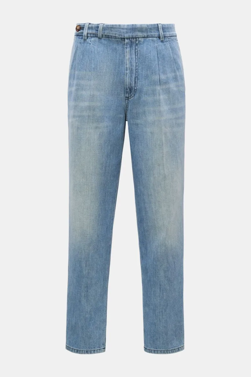 BRUNELLO CUCINELLI Jeans 'Traditional Fit' hellblau