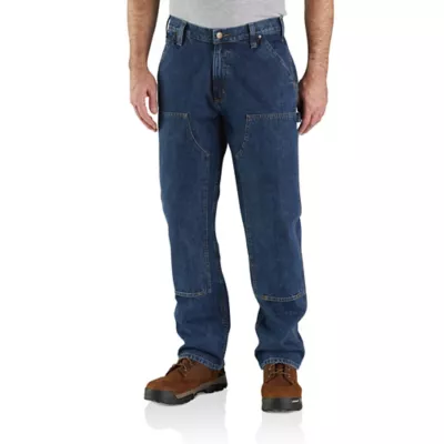 Carhartt Loose Fit Mid-Rise Double-Front Logger Jeans
