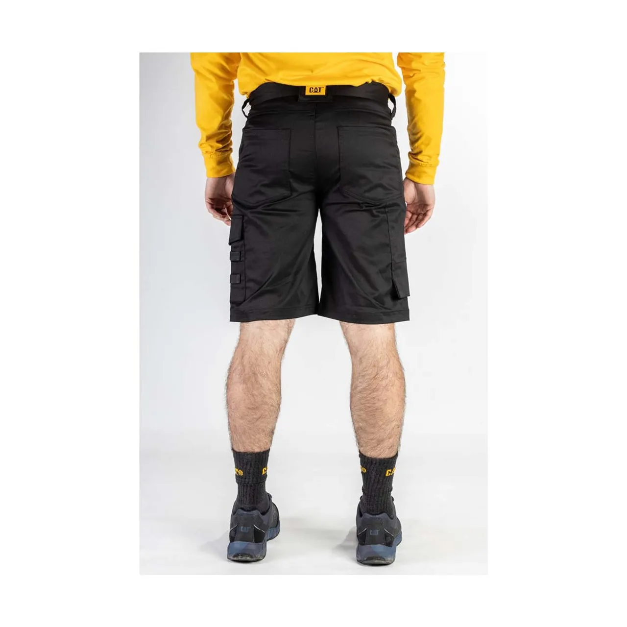 Caterpillar Tracker Shorts Black - 42"