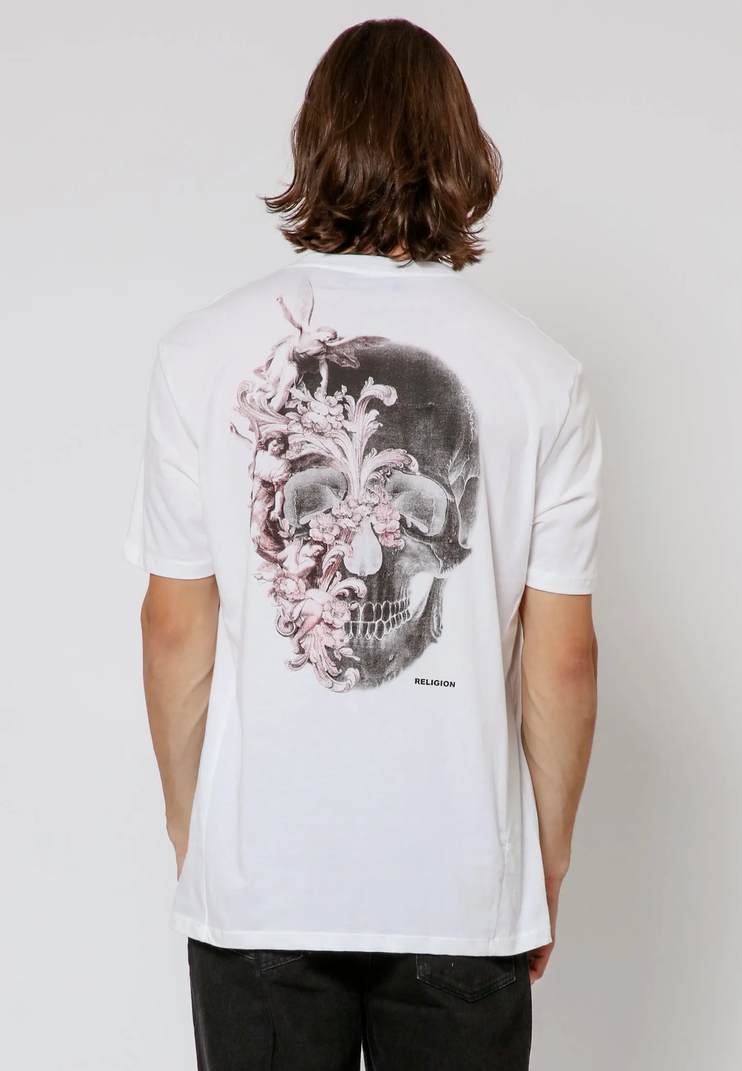 CHERUBS SKULL T-SHIRT WHITE