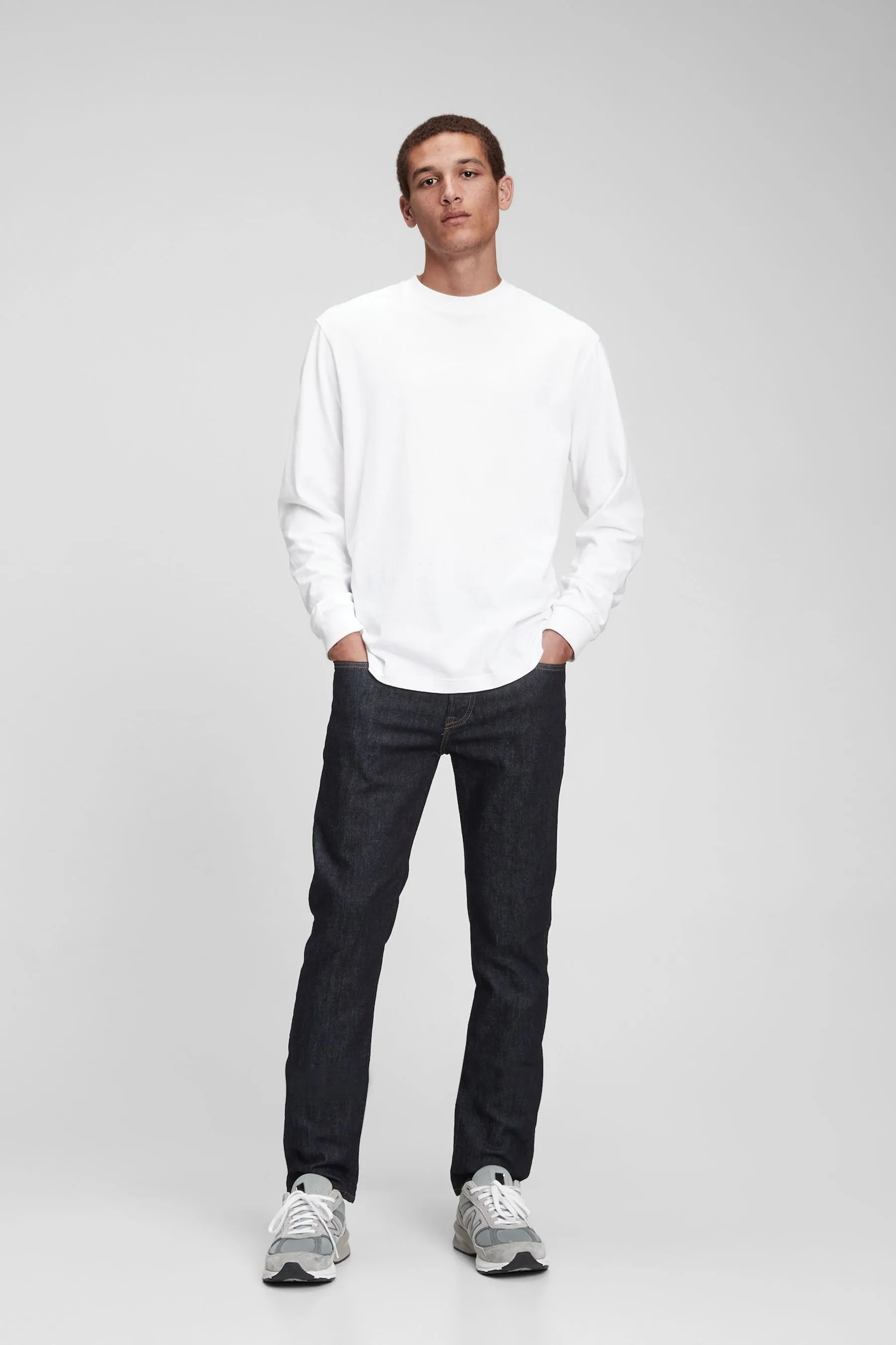 Dark Indigo Blue Slim Fit Comfort Stretch Soft Jeans