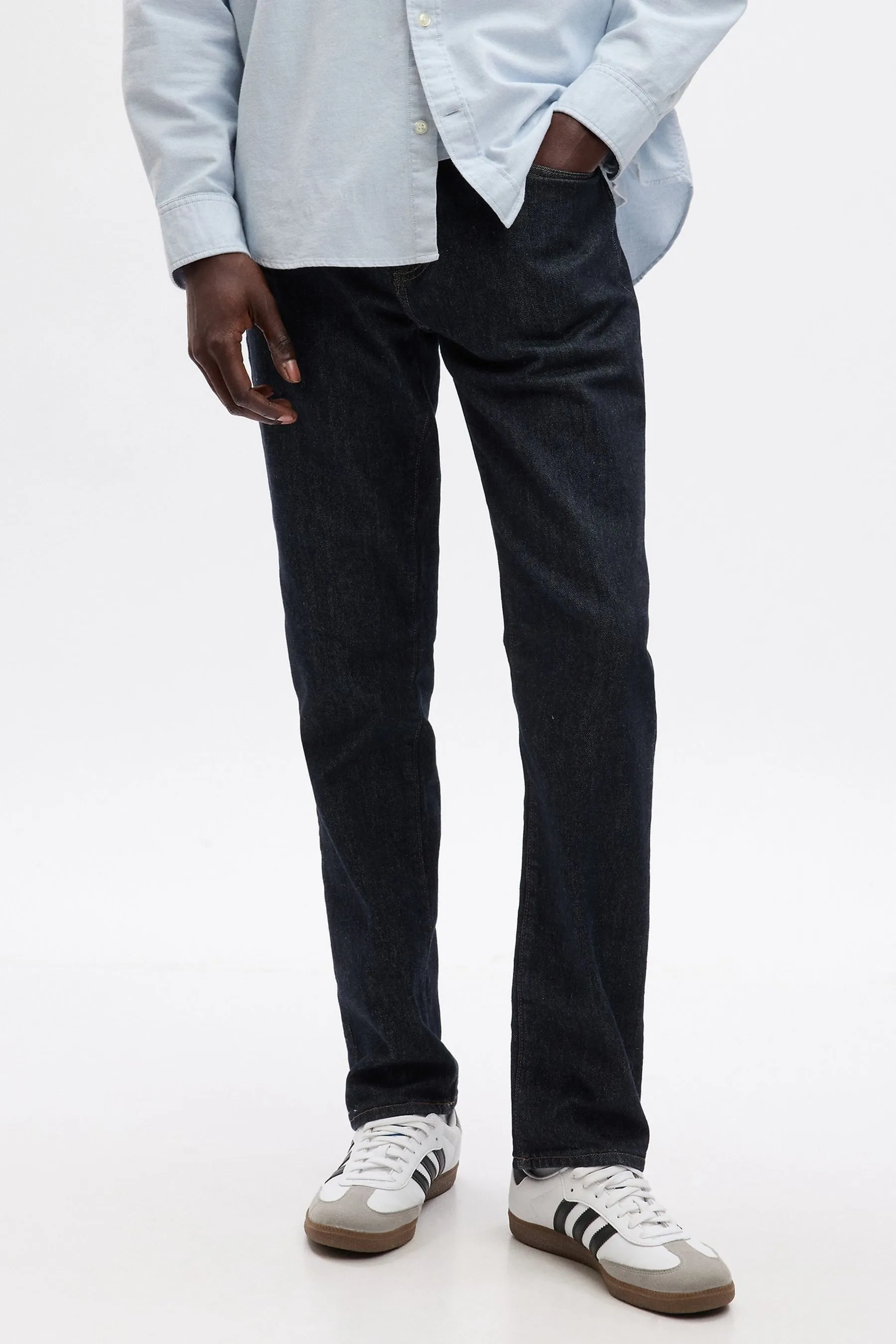 Dark Indigo Blue Slim Fit Comfort Stretch Soft Jeans