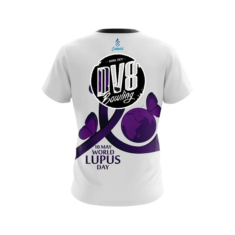 DV8 World Lupus Cancer Awareness CoolWick Bowling Jersey