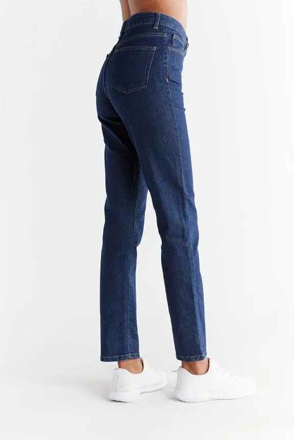 Evermind Jeans Regular Fit Dark Slate Blue