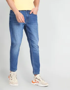 Flying Machine Mankle Relax Tapered Fit Stone Wash Jeans