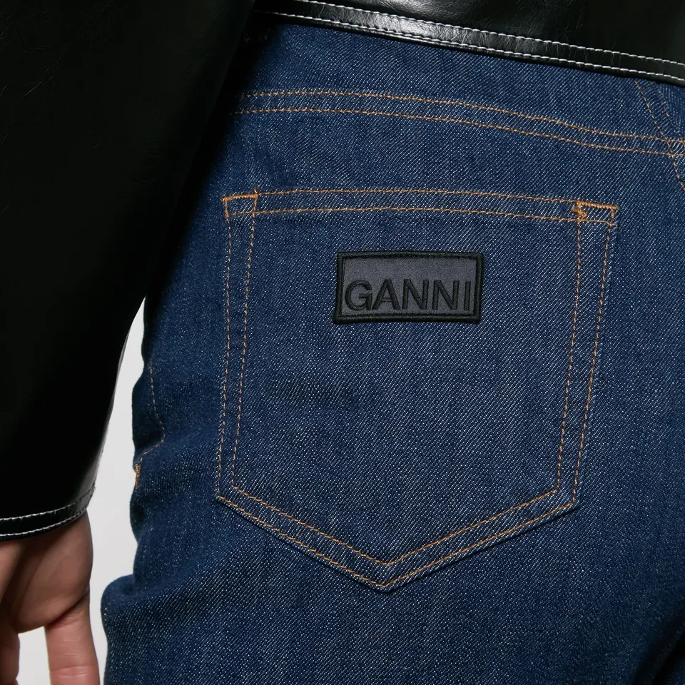 Ganni Iry Stretch-Denim Flared Jeans - W27 | Coggles