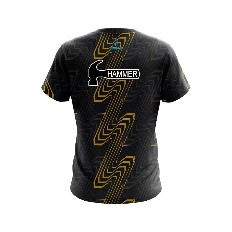 Hammer Halftone Extreme Yellow CoolWick Bowling Jersey