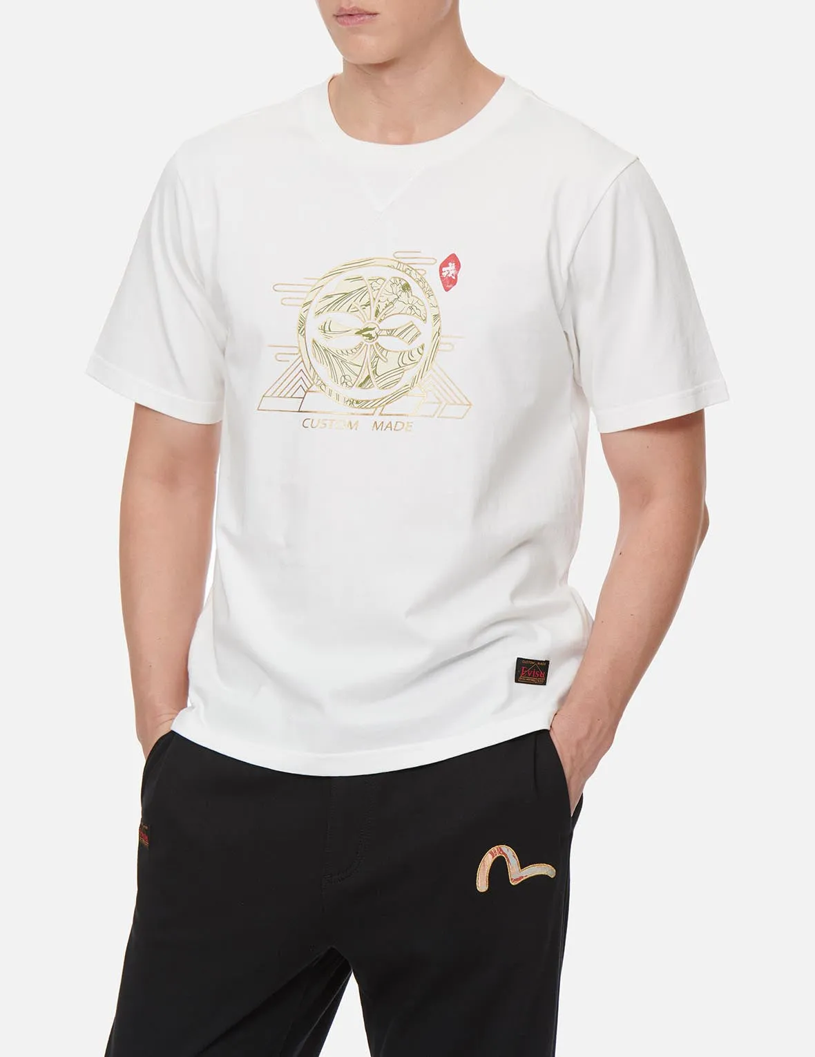 Kamon Print T-Shirt