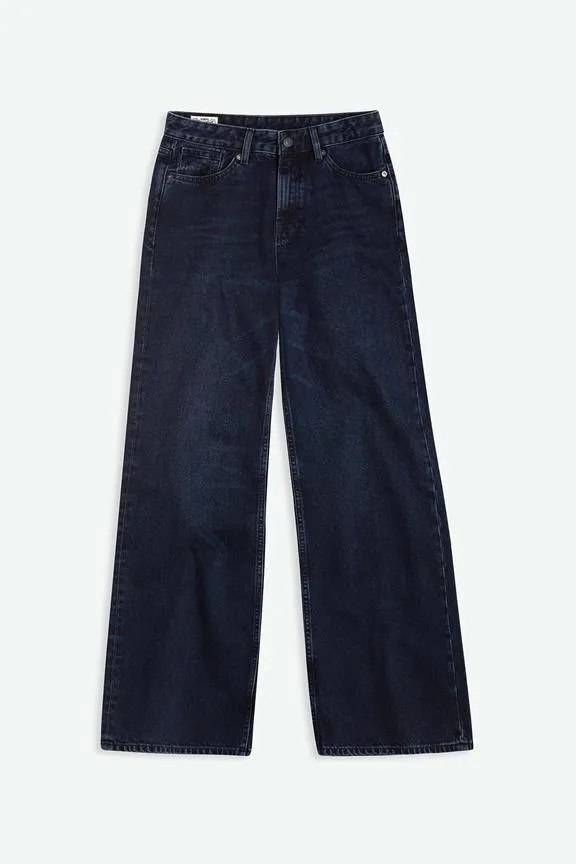 Kings of Indigo Jeans Jane Holo Worn Blue Black 