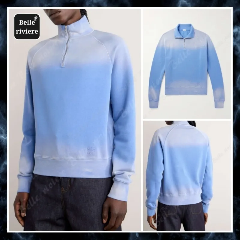 LOEWE  |Unisex Street Style Long Sleeves Cotton Luxury Hoodies