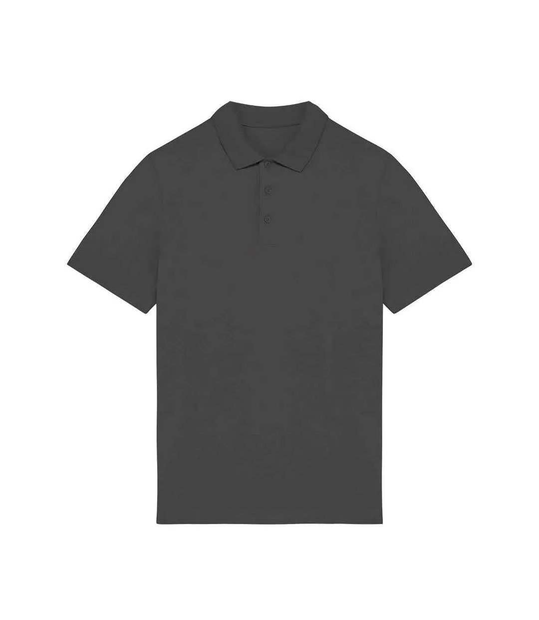 Mens jersey polo shirt iron grey Native Spirit