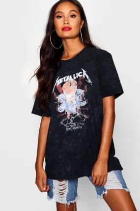 Metallica Washed Graphic T-Shirt