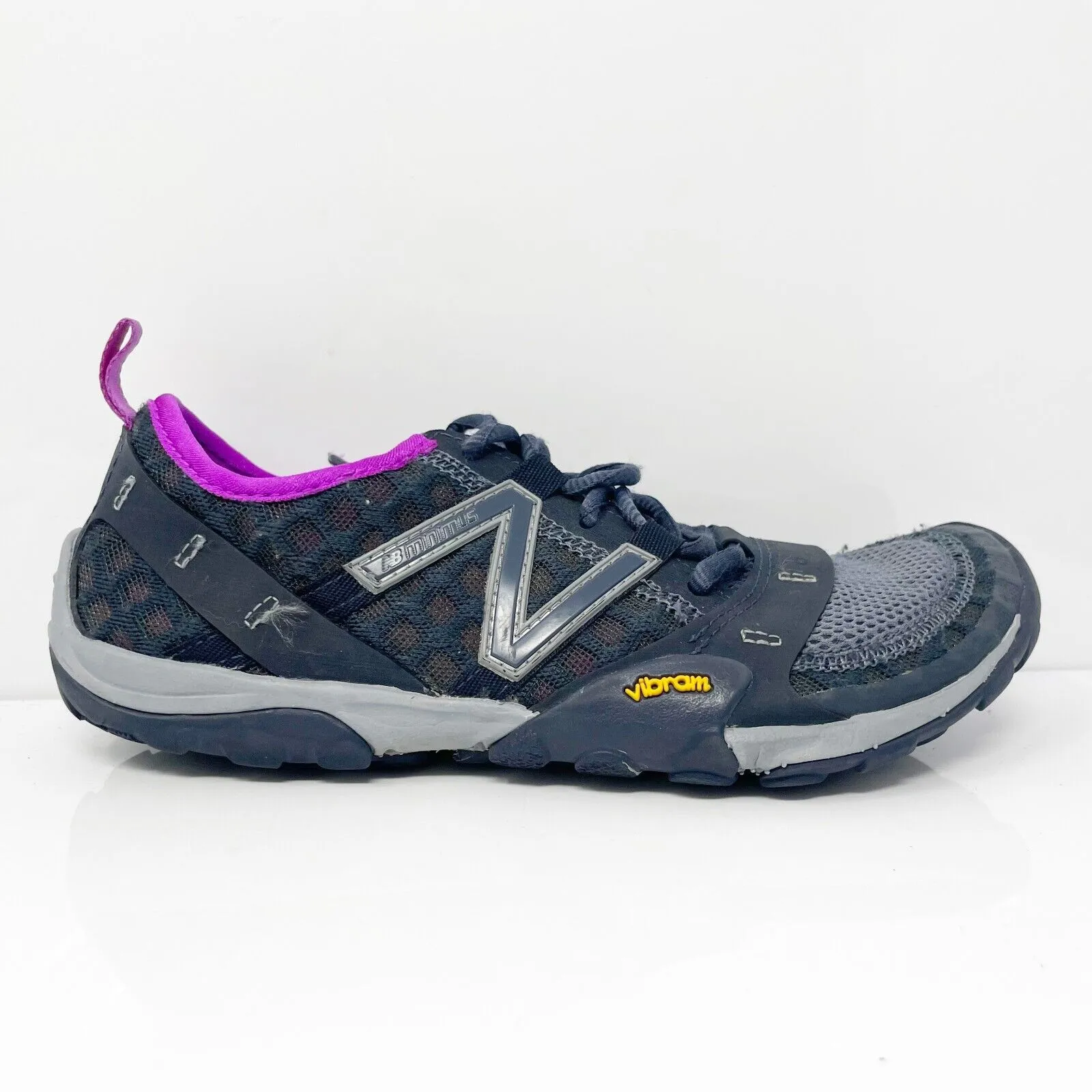 New Balance Womens Minimus 10 WT10VV Black Running Shoes Sneakers Size 7 B
