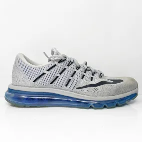 Nike Mens Air Max 2016 806771-004 Gray Running Shoes Sneakers Size 10.5