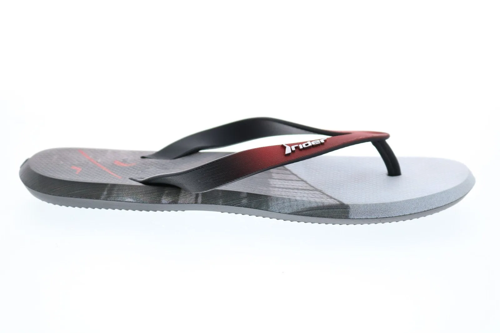 Rider R1 Energym 10719-24492 Mens Black Synthetic Flip-Flops Sandals Shoes