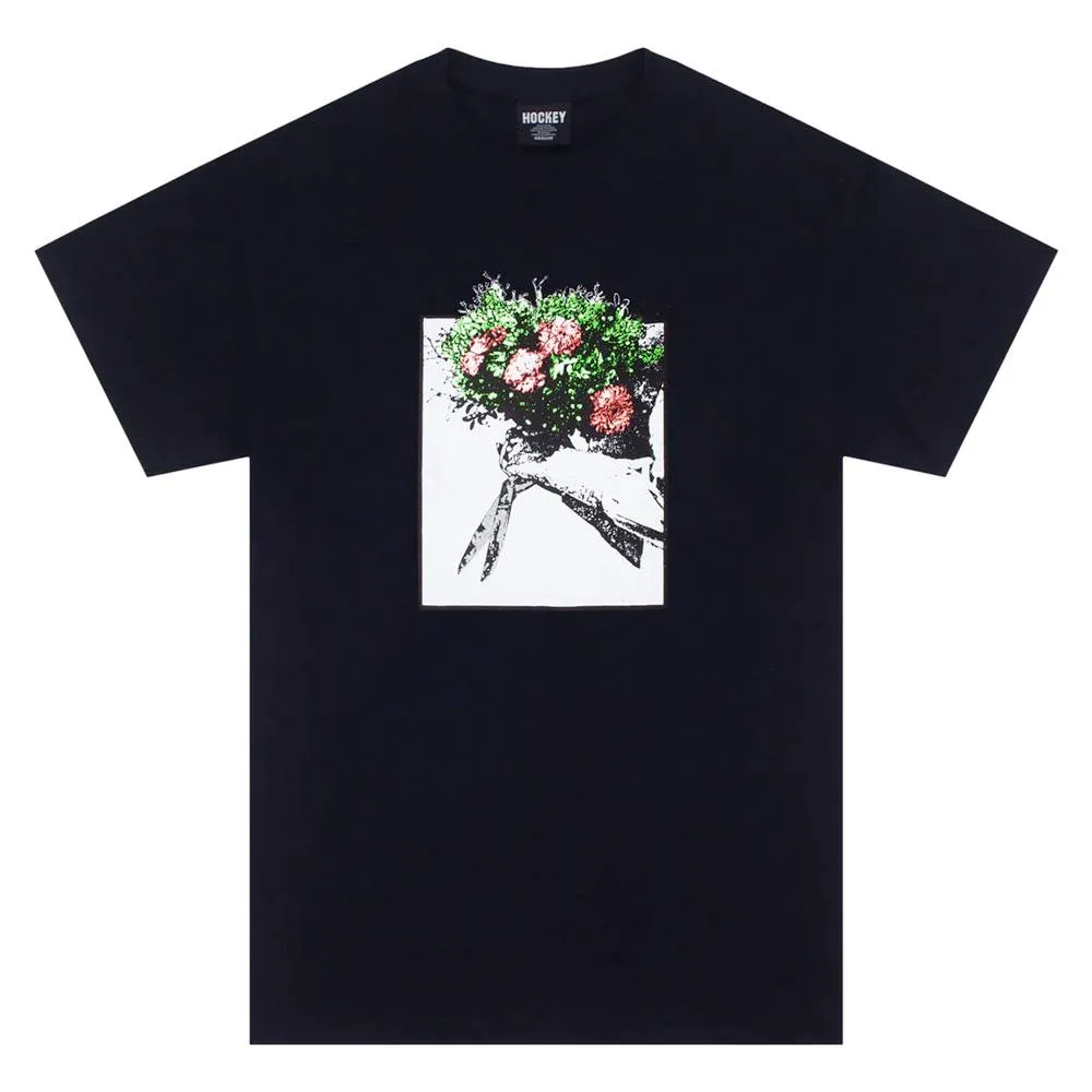 Roses Skate T-Shirt - Black
