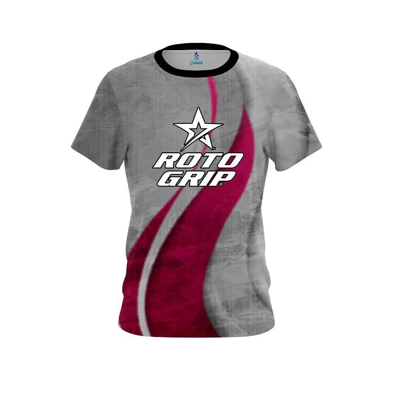 Roto Grip Rough Edges Pink CoolWick Bowling Jersey