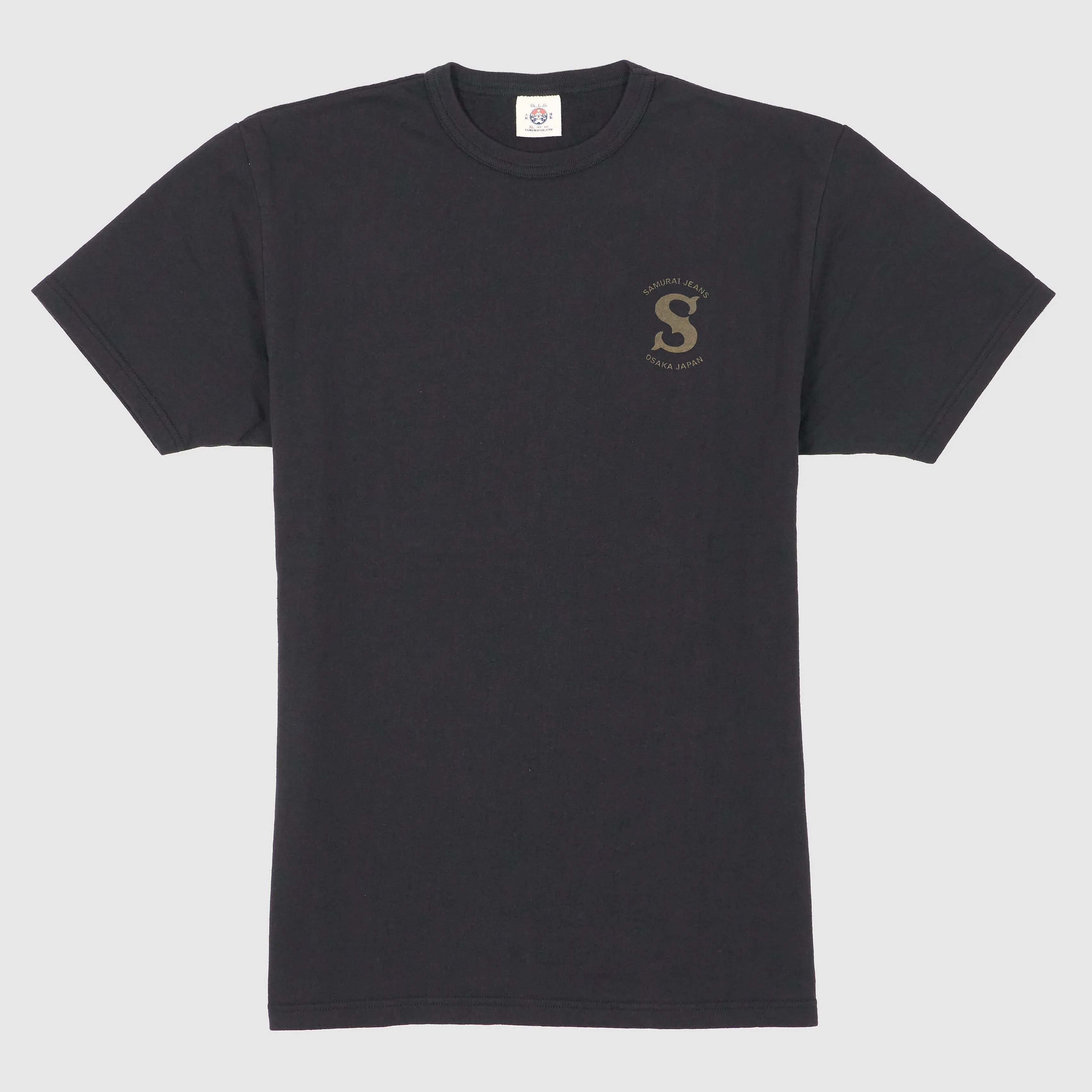 Samurai Jeans Short Sleeve Crew Neck Printed Tee Shirt