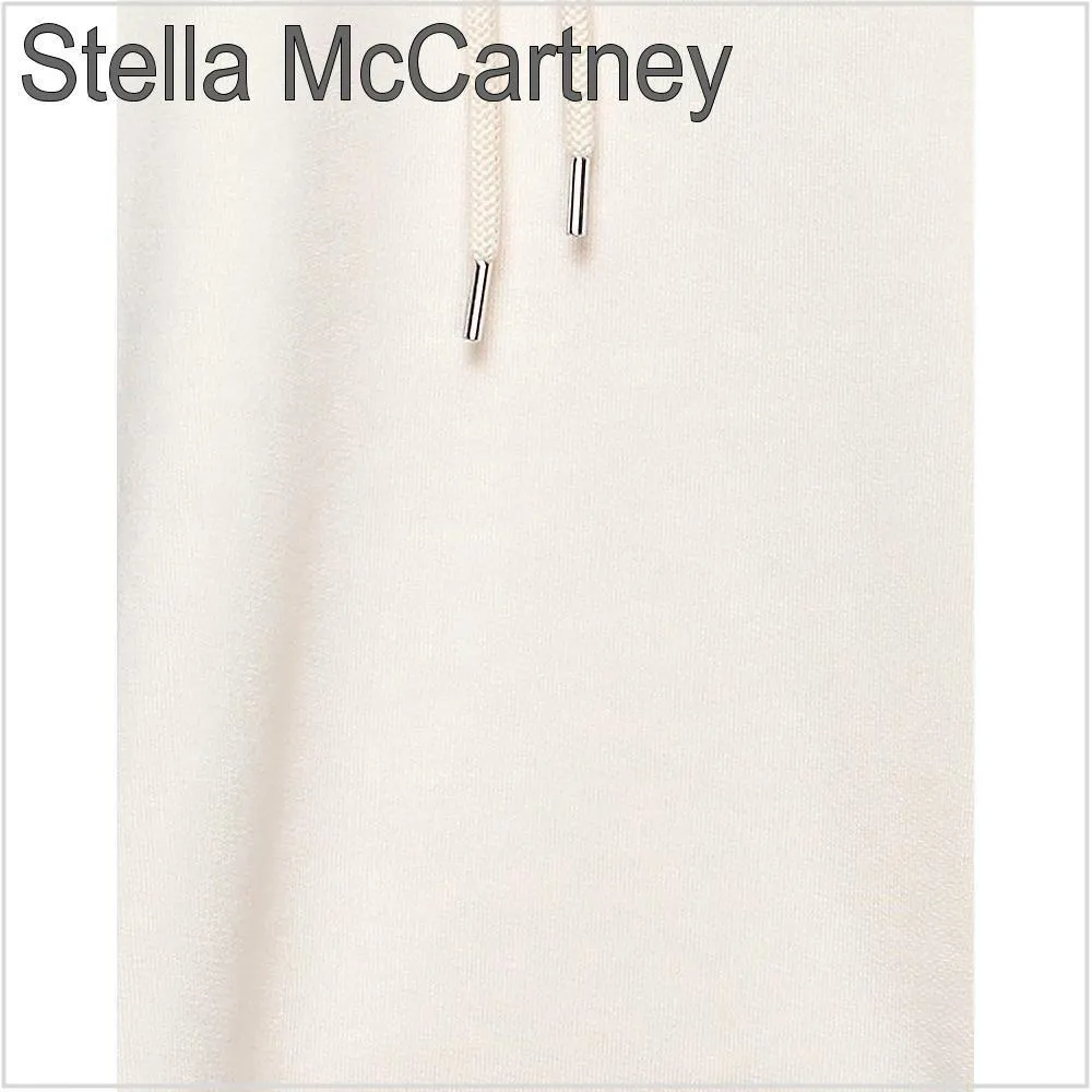 Stella McCartney  |Long Sleeves Plain Cotton Logo Hoodies & Sweatshirts