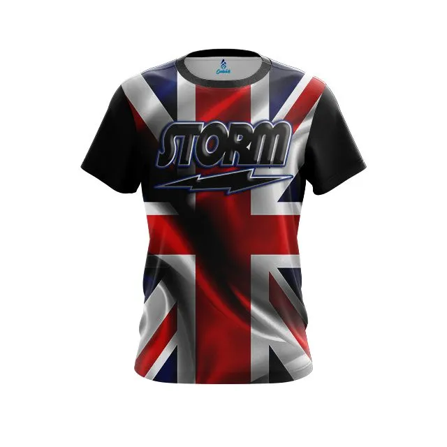 Storm British Flag CoolWick Bowling Jersey