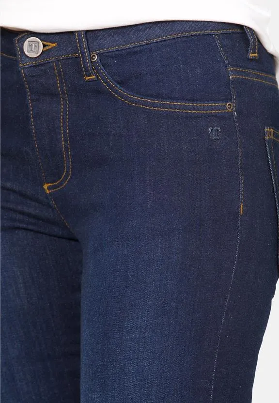 TORLAND Slim Jeans Regular Teresa Dark Indigo Blue