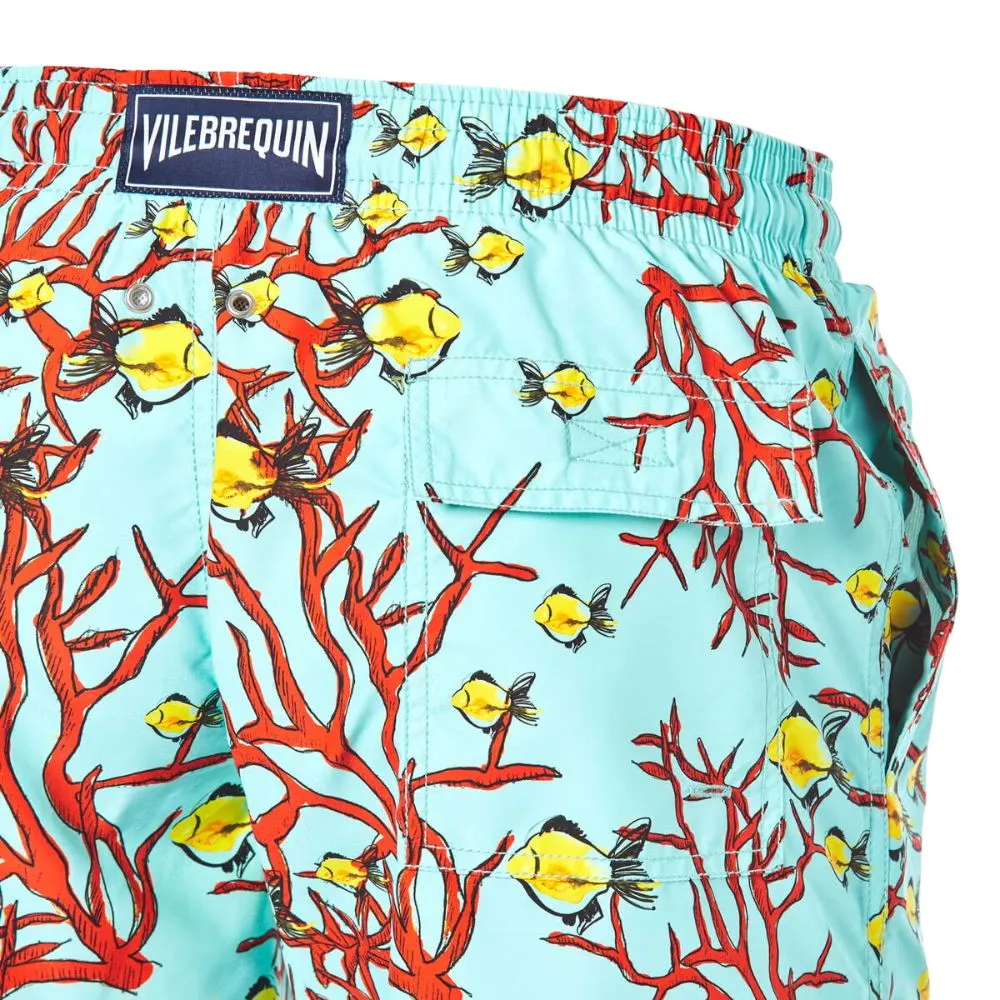 VILEBREQUIN Coral Swim-Shorts | Menswear Online