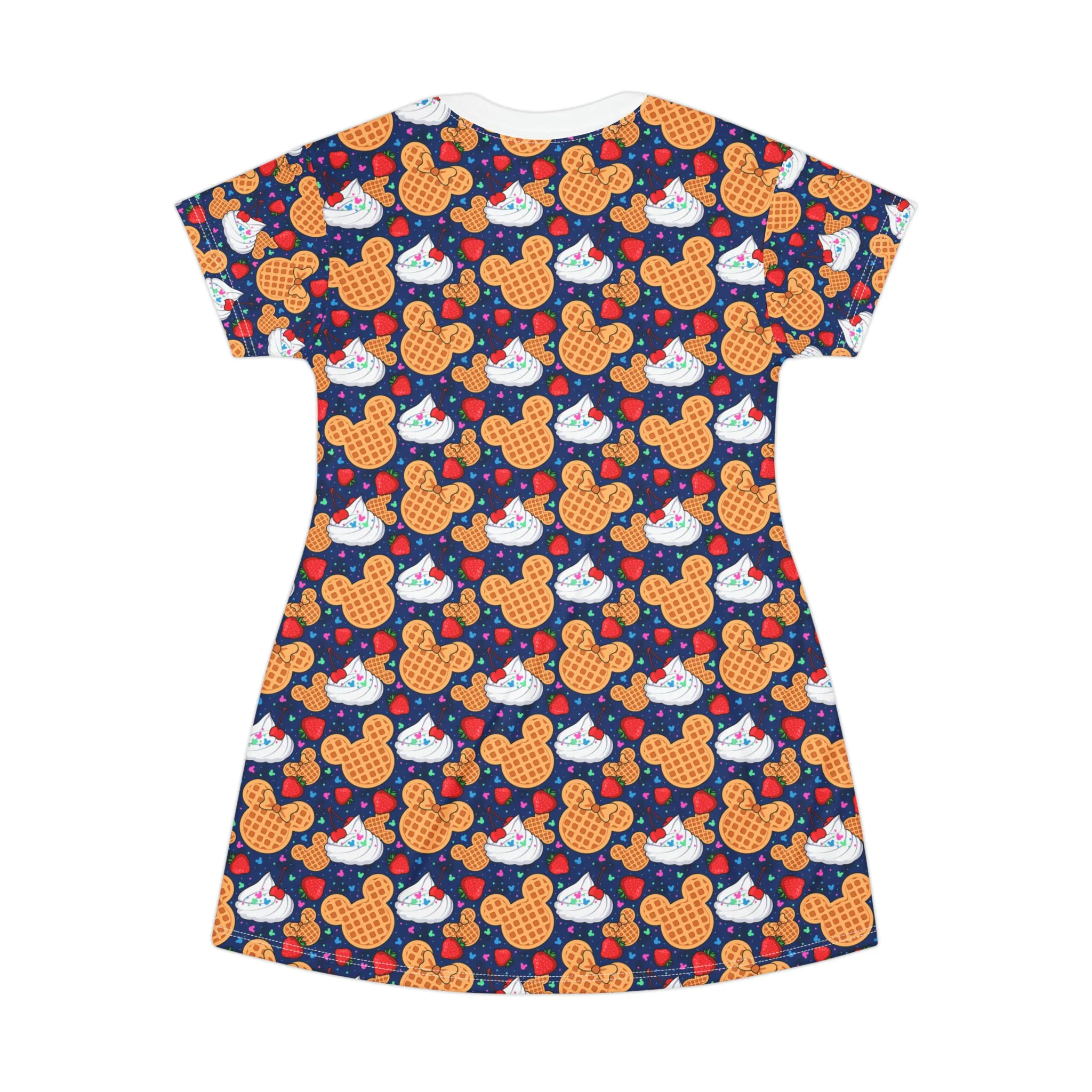 Waffles T-Shirt Dress