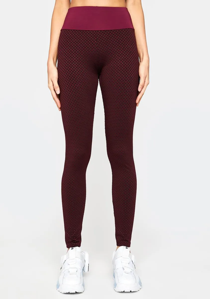 Wine Crush Of The Day Leggings-