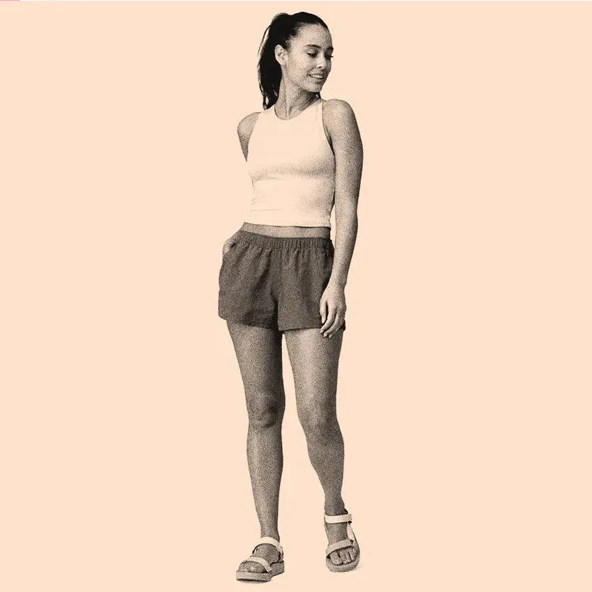 Women's Barely Baggies Shorts - 2.5 - Coho Coral
