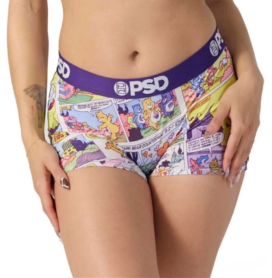 Women's PSD Care Bear Boy Shorts