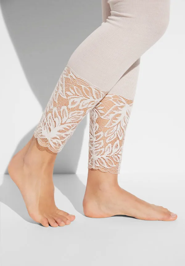 Wool & Silk | Leggings - dove
